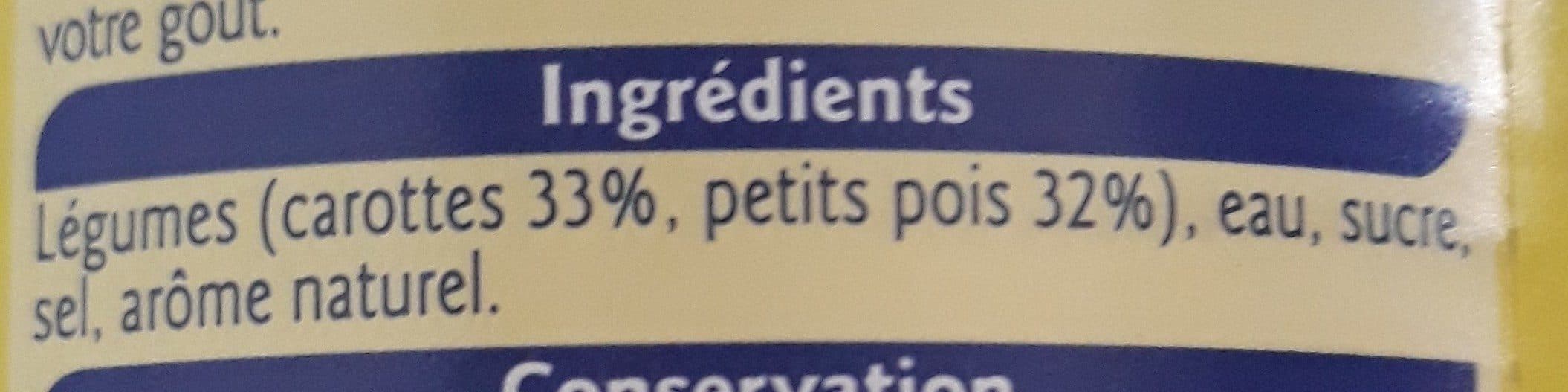Grand Jury Petits Pois Carottes packshot