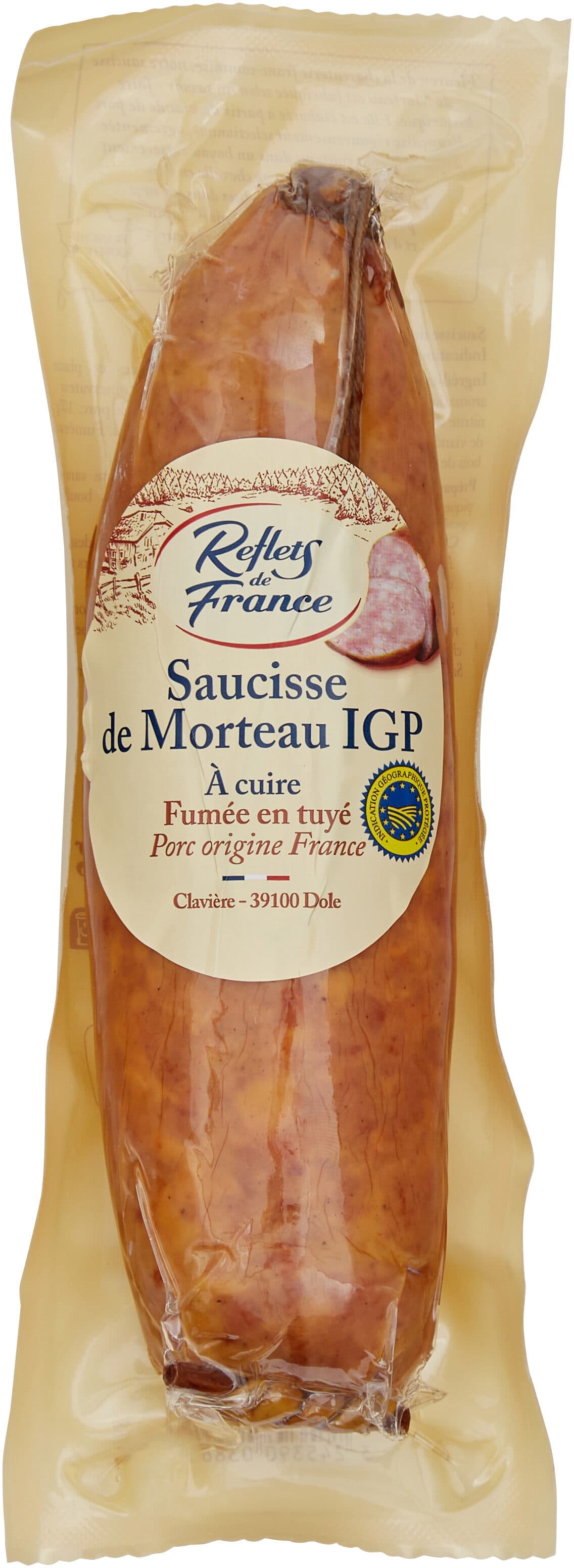 Carrefour Saucisse de Morteau IGP à cuire packshot
