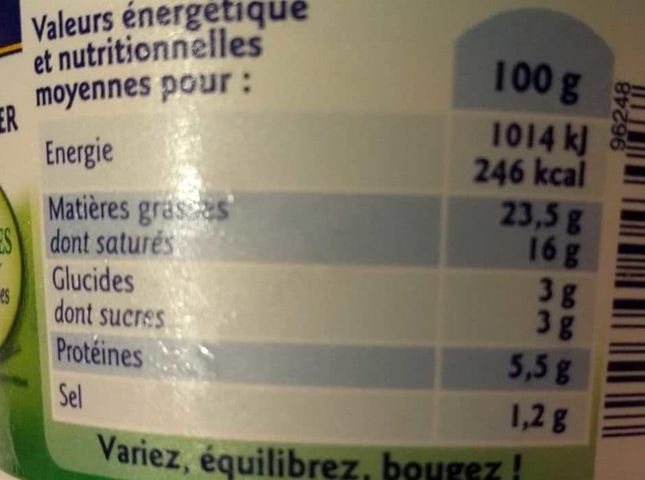 Grand Jury Fromage à tartiner aïl et fines herbes au goût d'herbes fraîches packshot