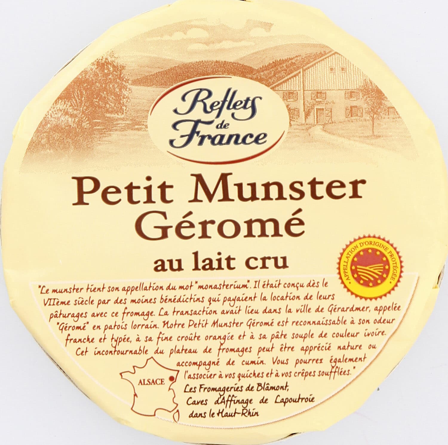 Carrefour Munster-Géromé AOP packshot