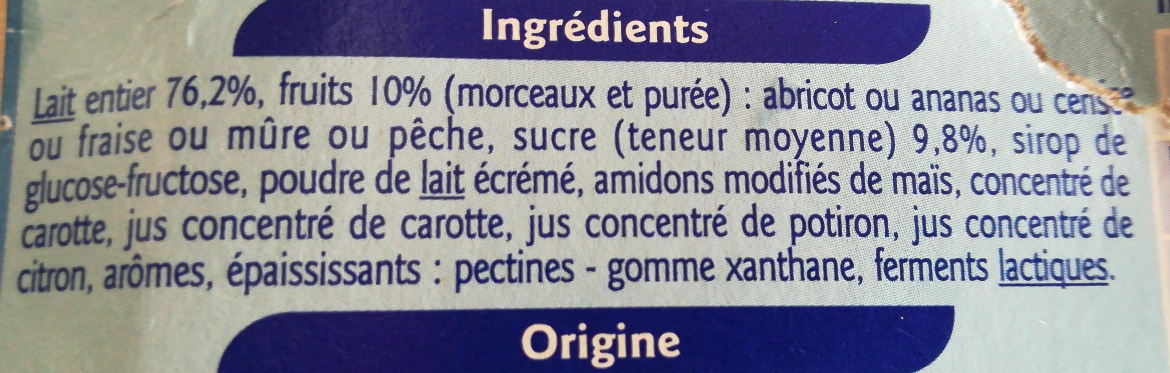 Grand Jury Yaourts aux fruits avec morceaux packshot