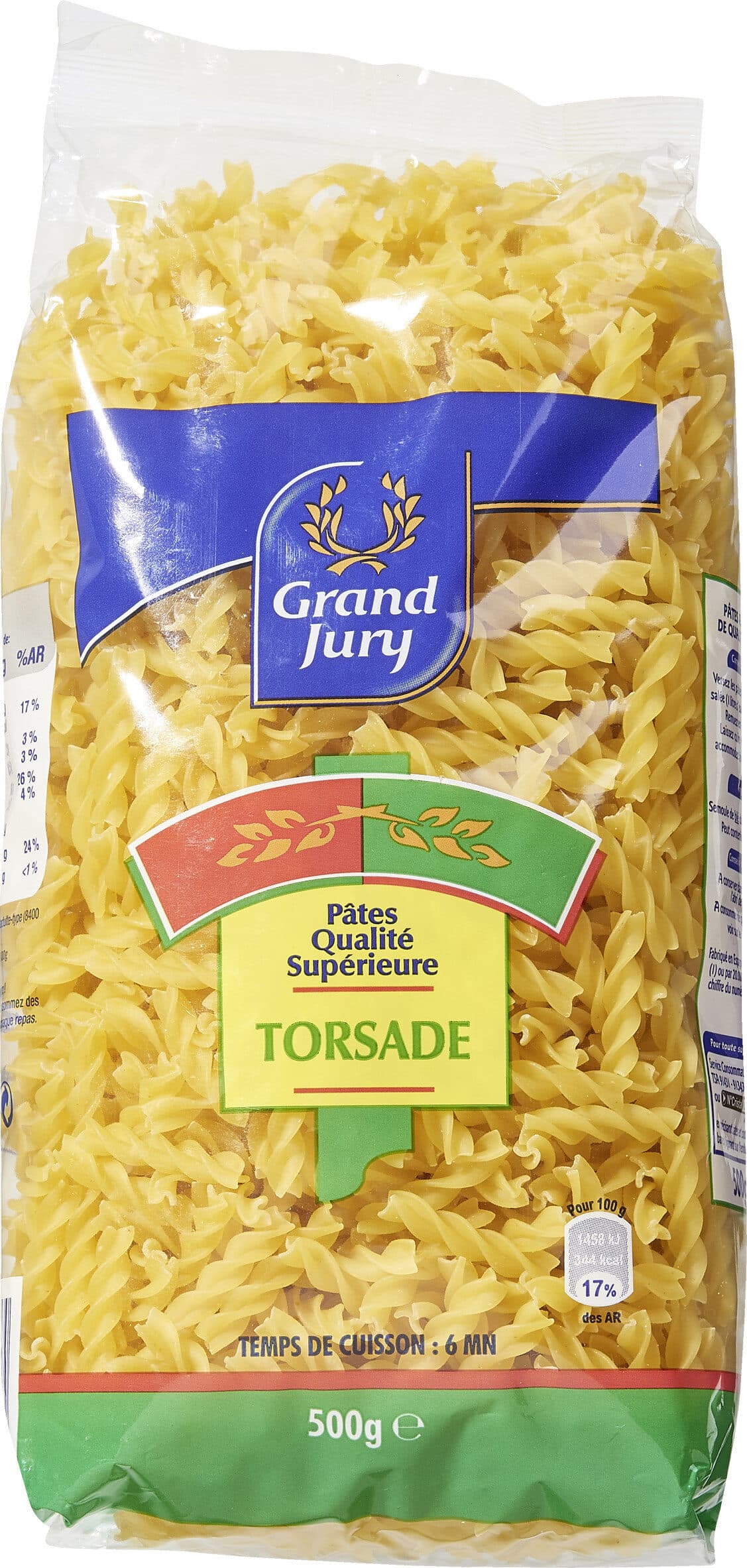 Grand Jury 500G PQ Carre Torsades Grand Jury packshot