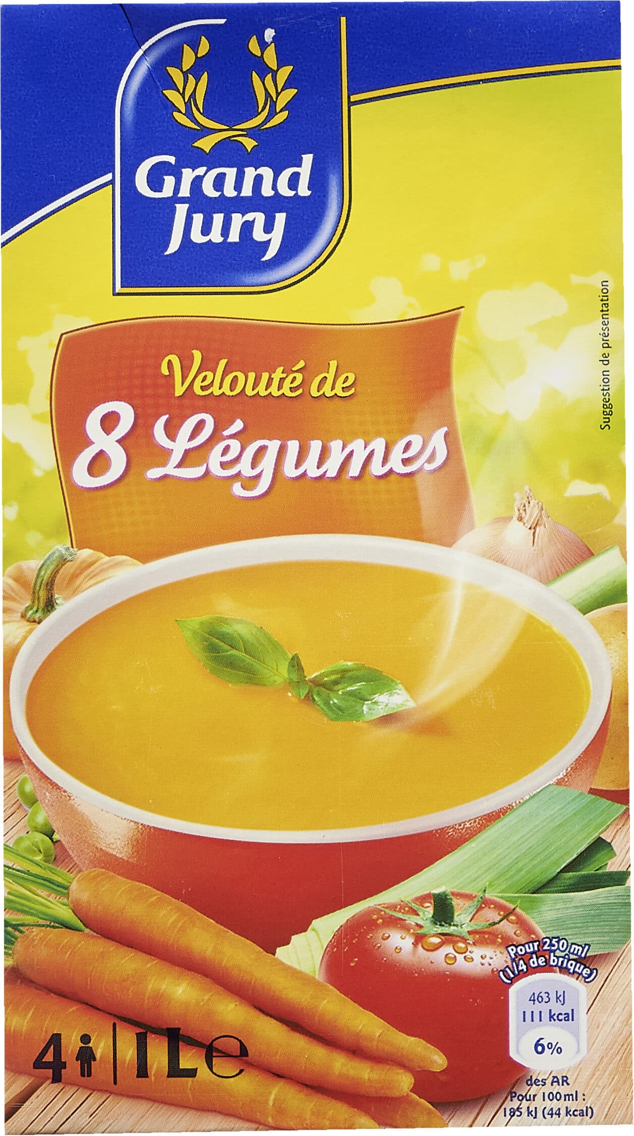 Grand Jury Velouté de 8 Légumes packshot