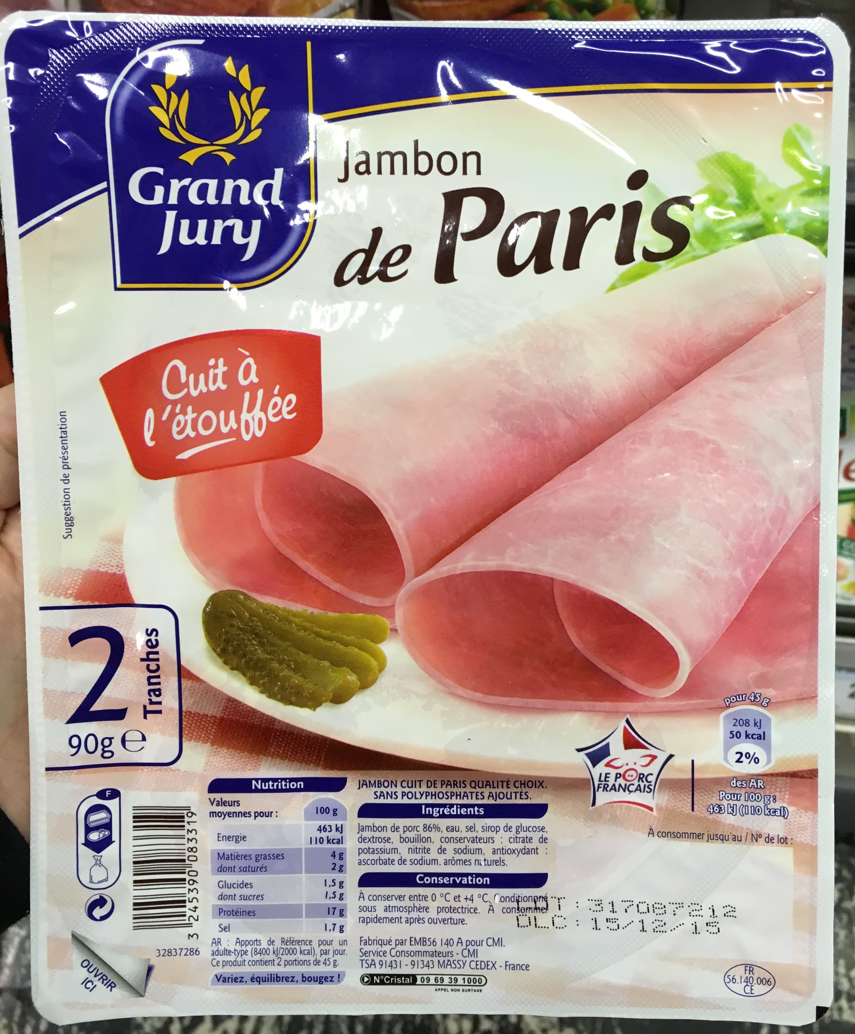 Grand Jury Jambon de Paris packshot