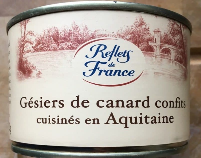 Carrefour Gésiers de canards packshot