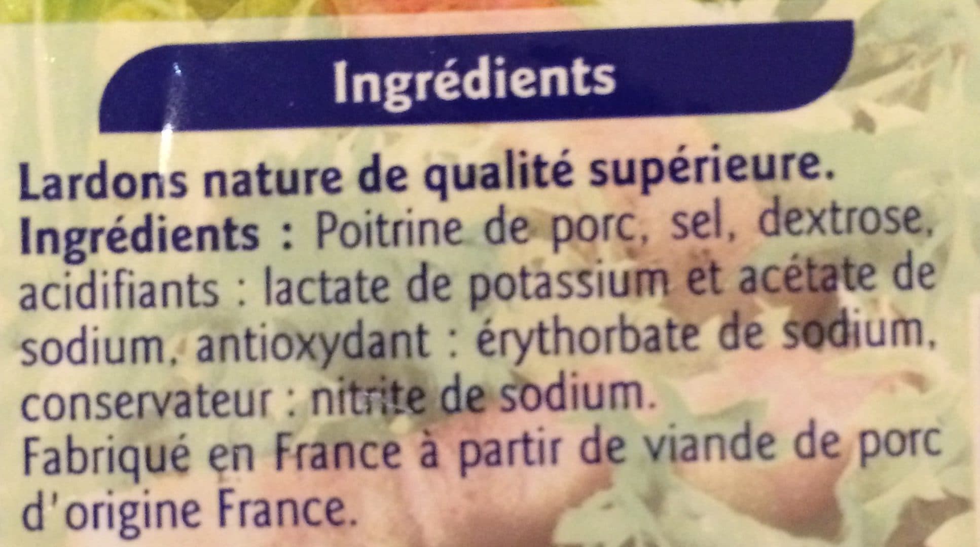 Grand jury Lardons nature packshot