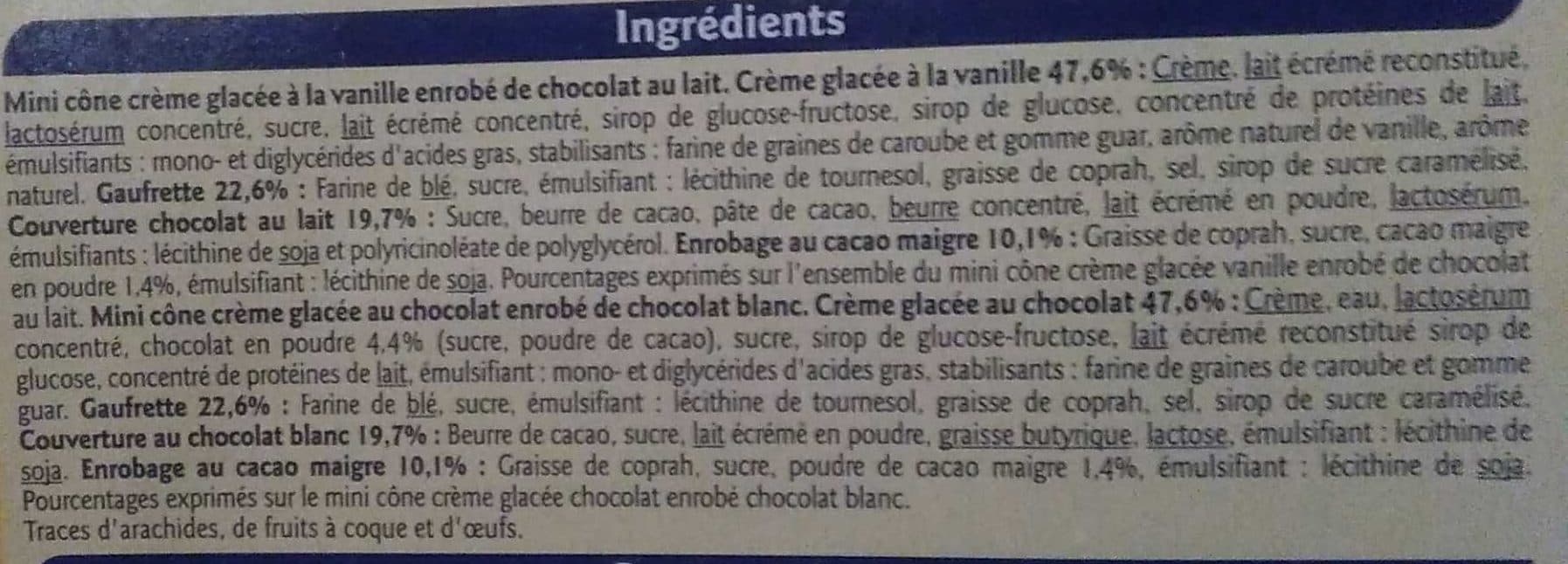 Grand Jury Mini cônes vanille-chocolat packshot