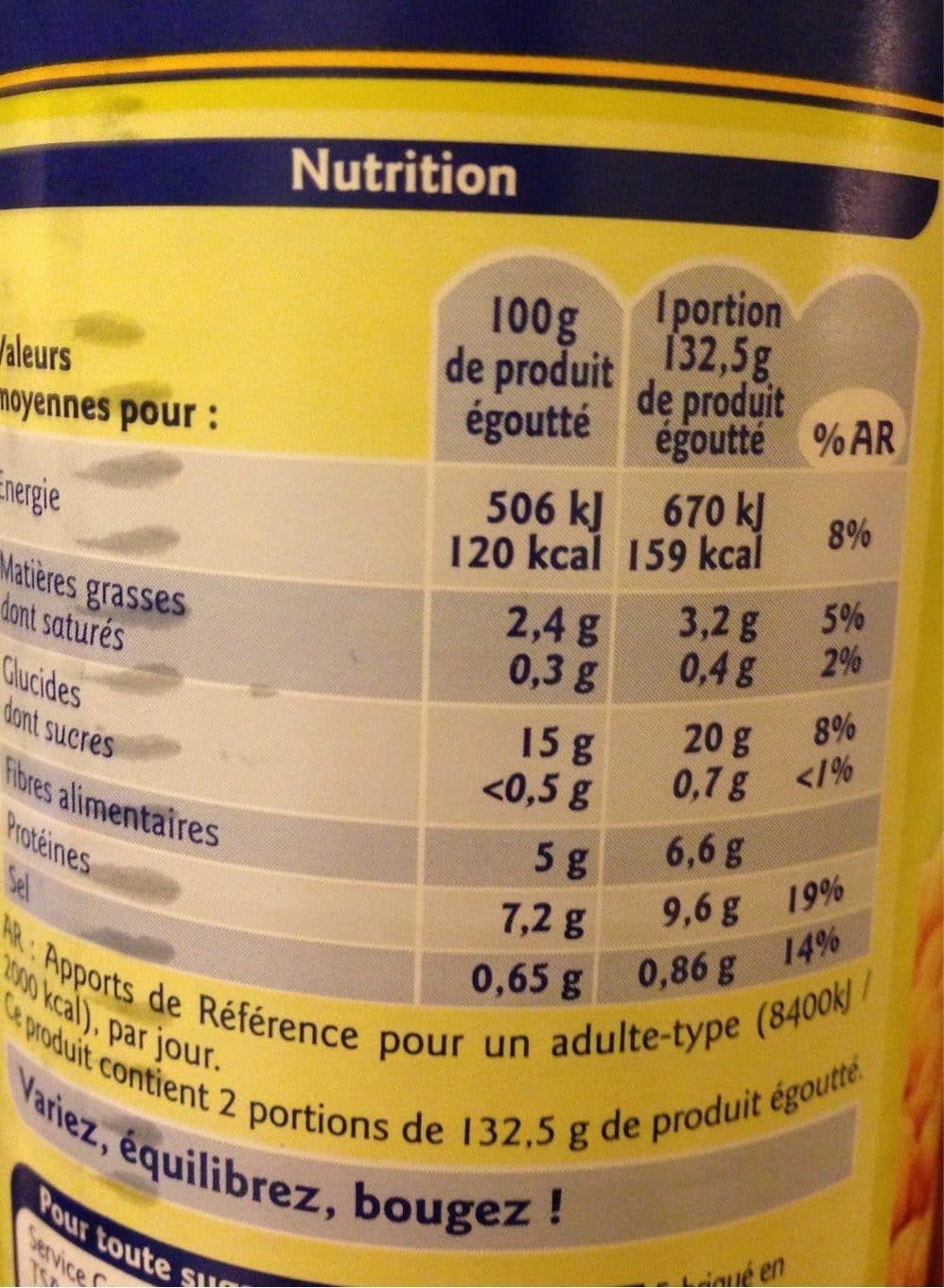 Grand Jury Pois chiches packshot