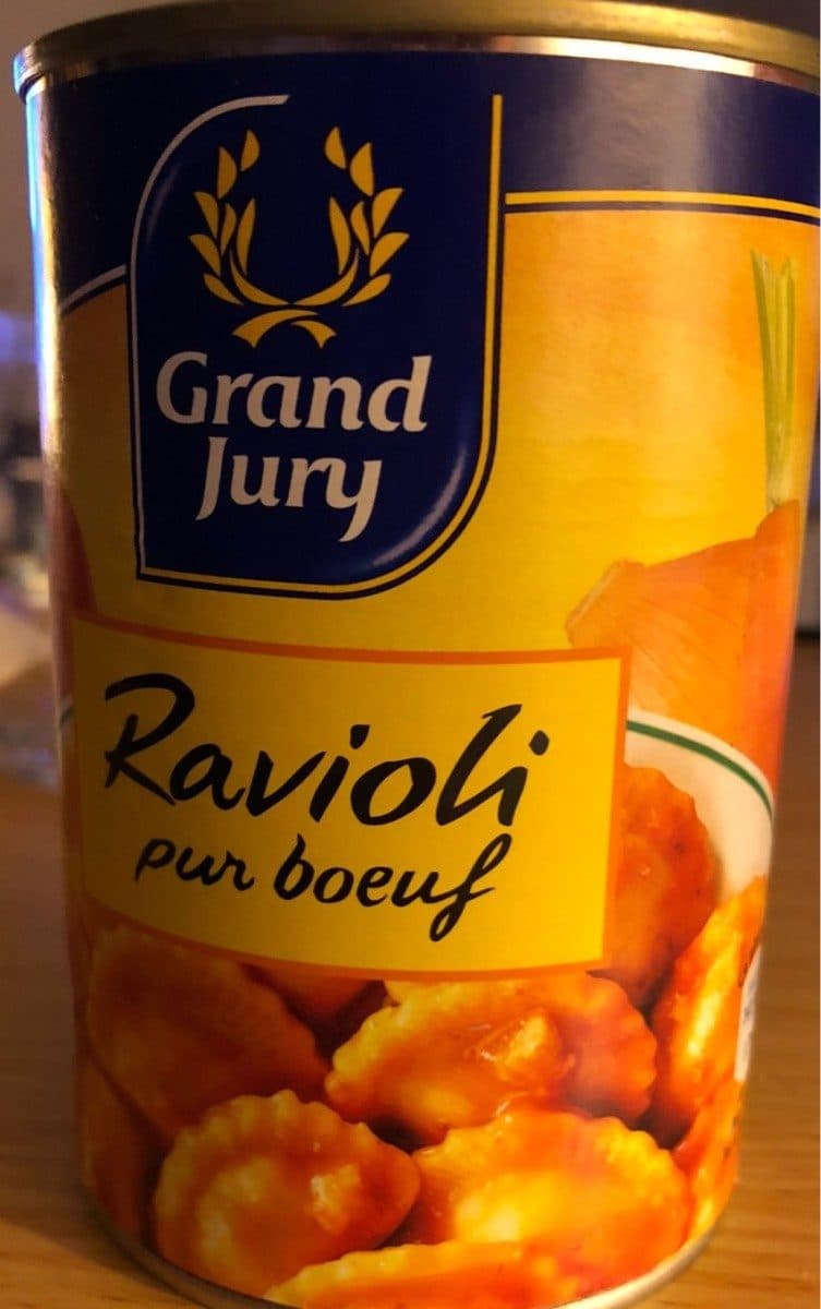 Grand Jury Ravioli pur boeuf packshot