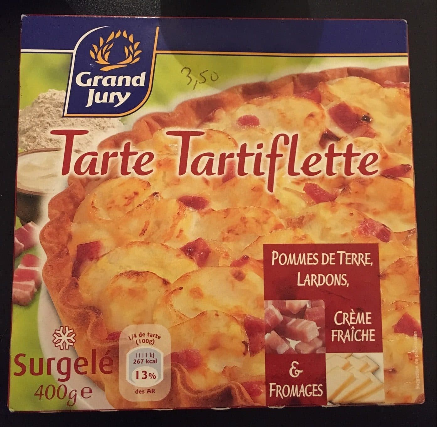 Grand Jury Tarte Tartiflette packshot