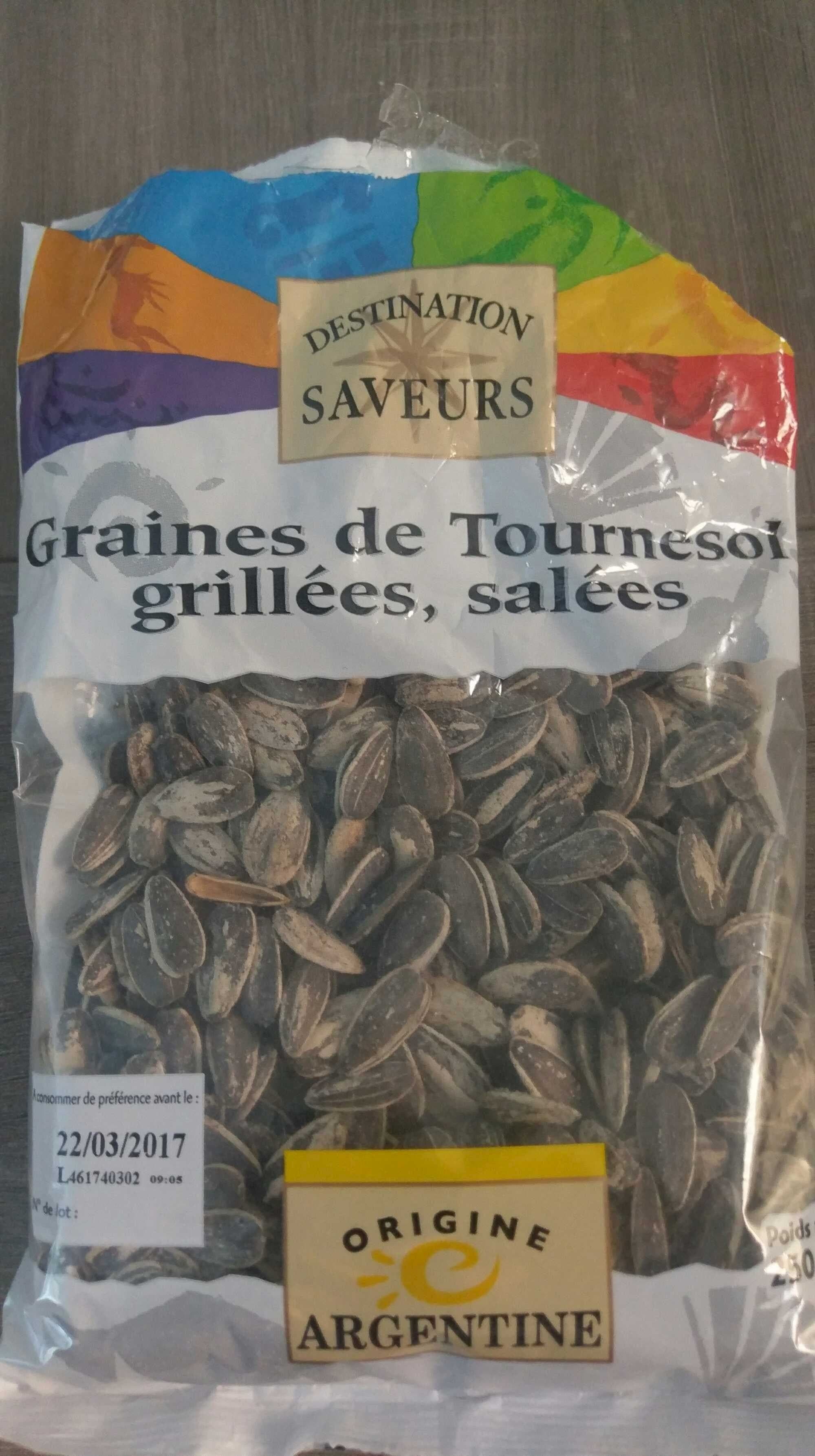 Destination Saveurs Graines de Tournesol Grillées, Salées packshot