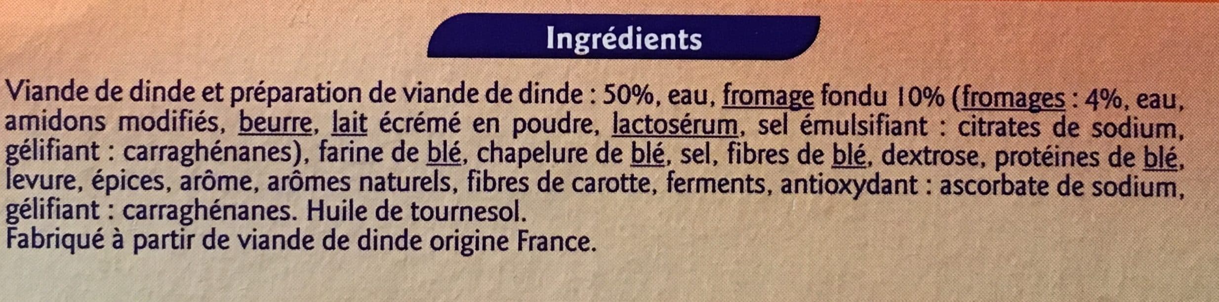 Grand Jury Cordons bleus de Dinde packshot