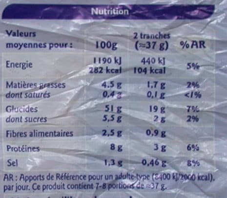 Grand Jury Pain de Mie Nature packshot