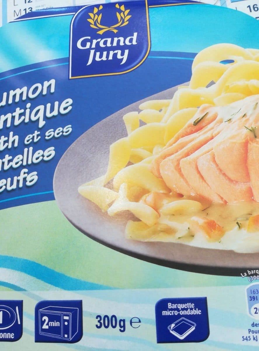 Grand Jury Saumon à l'Aneth et ses tagliatelles packshot