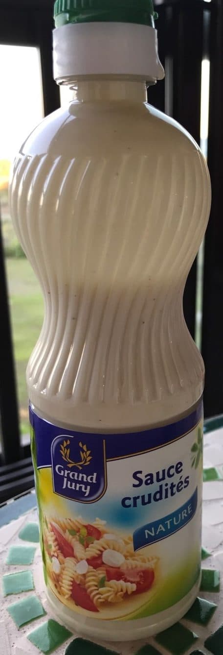 Grand Jury Sauce Crudités Nature packshot