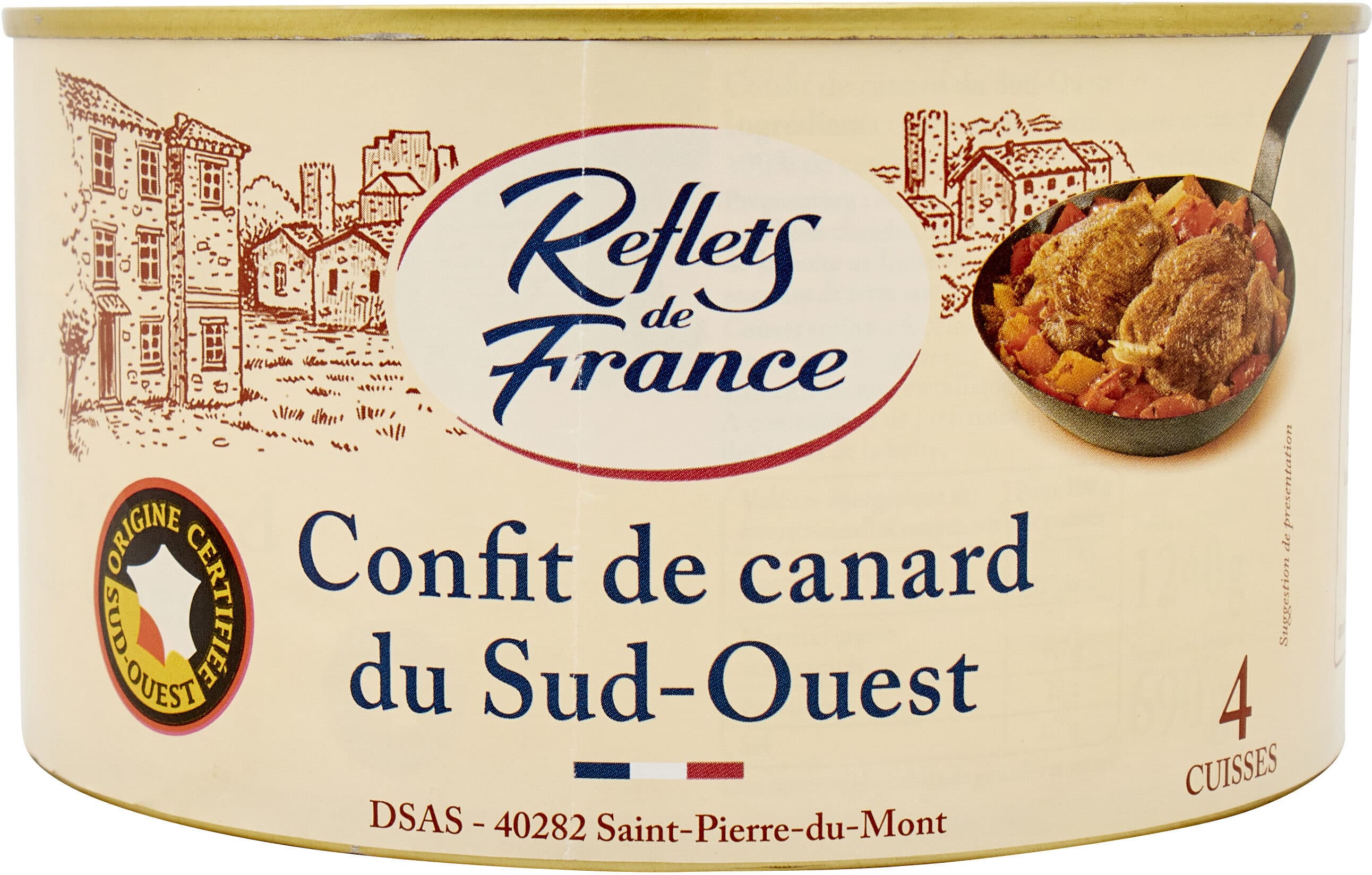 Carrefour Confit de canard du Sud-Ouest packshot