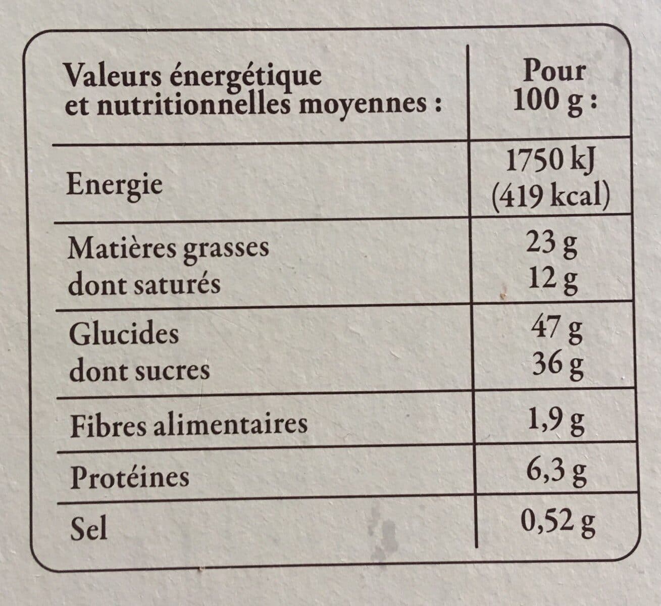 Carrefour Gâteau creusois aux noisettes packshot