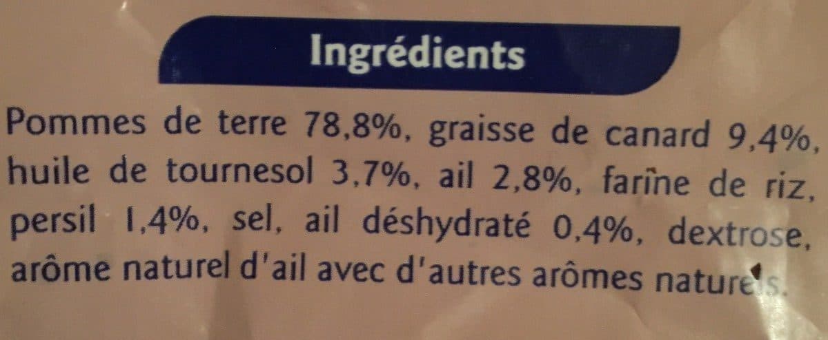 Grand Jury Pommes de terre persillées façon Sud-Ouest packshot