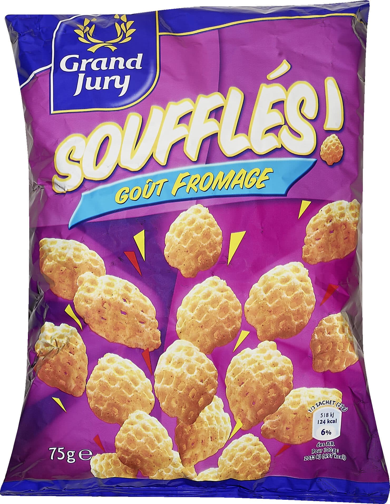 Grand Jury Soufflés Goût Fromage packshot