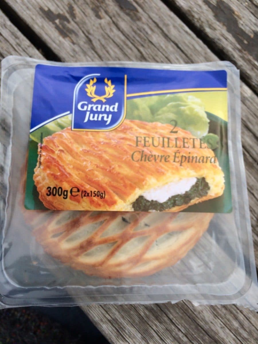 Grand Jury 2 feuilletés chevre epinard packshot