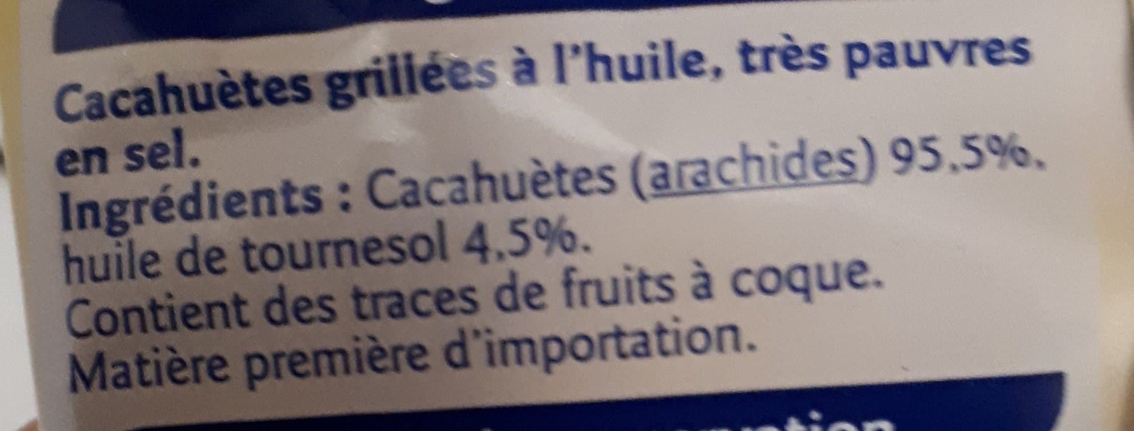 Grand Jury Cacahuètes grillées très pauvres en sel packshot