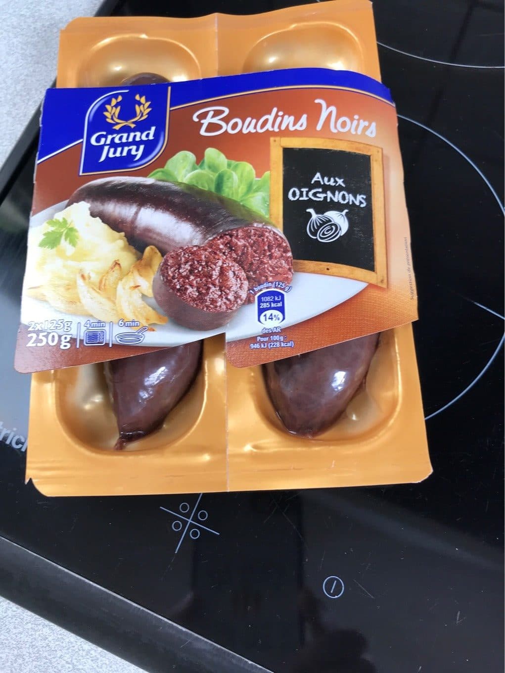 Grand Jury Boudins noirs aux oignons packshot