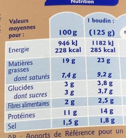 Grand Jury Boudins noirs aux oignons packshot