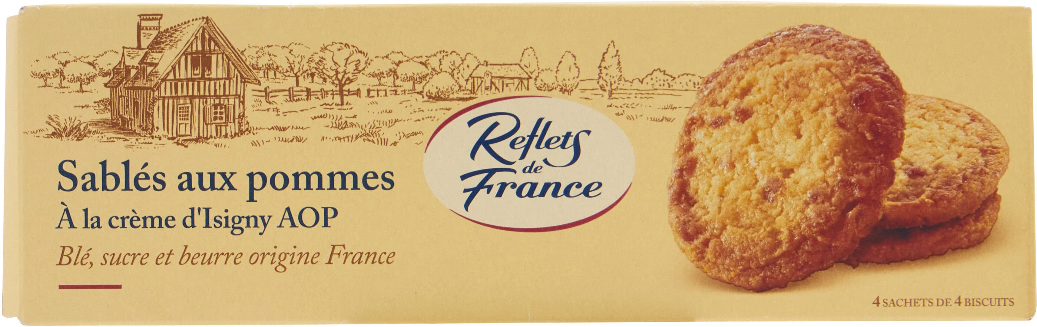 Carrefour Sablés aux pommes packshot