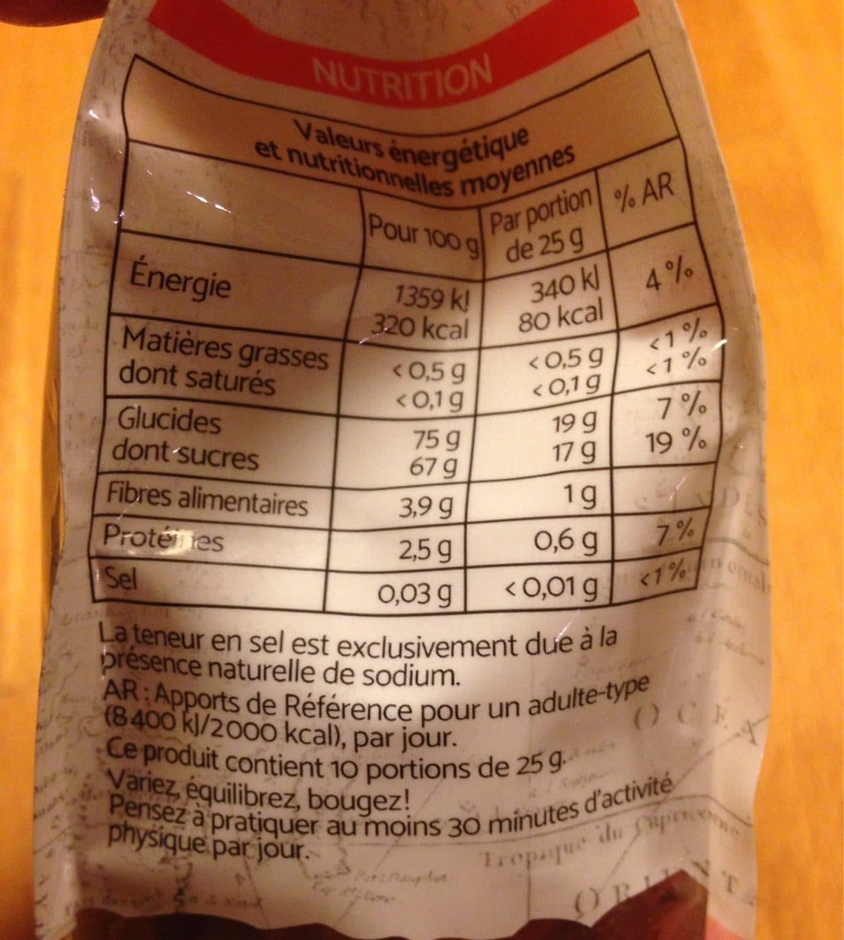 Destination Saveurs Raisins Golden packshot