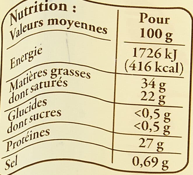 Carrefour Comté AOP 10 mois packshot