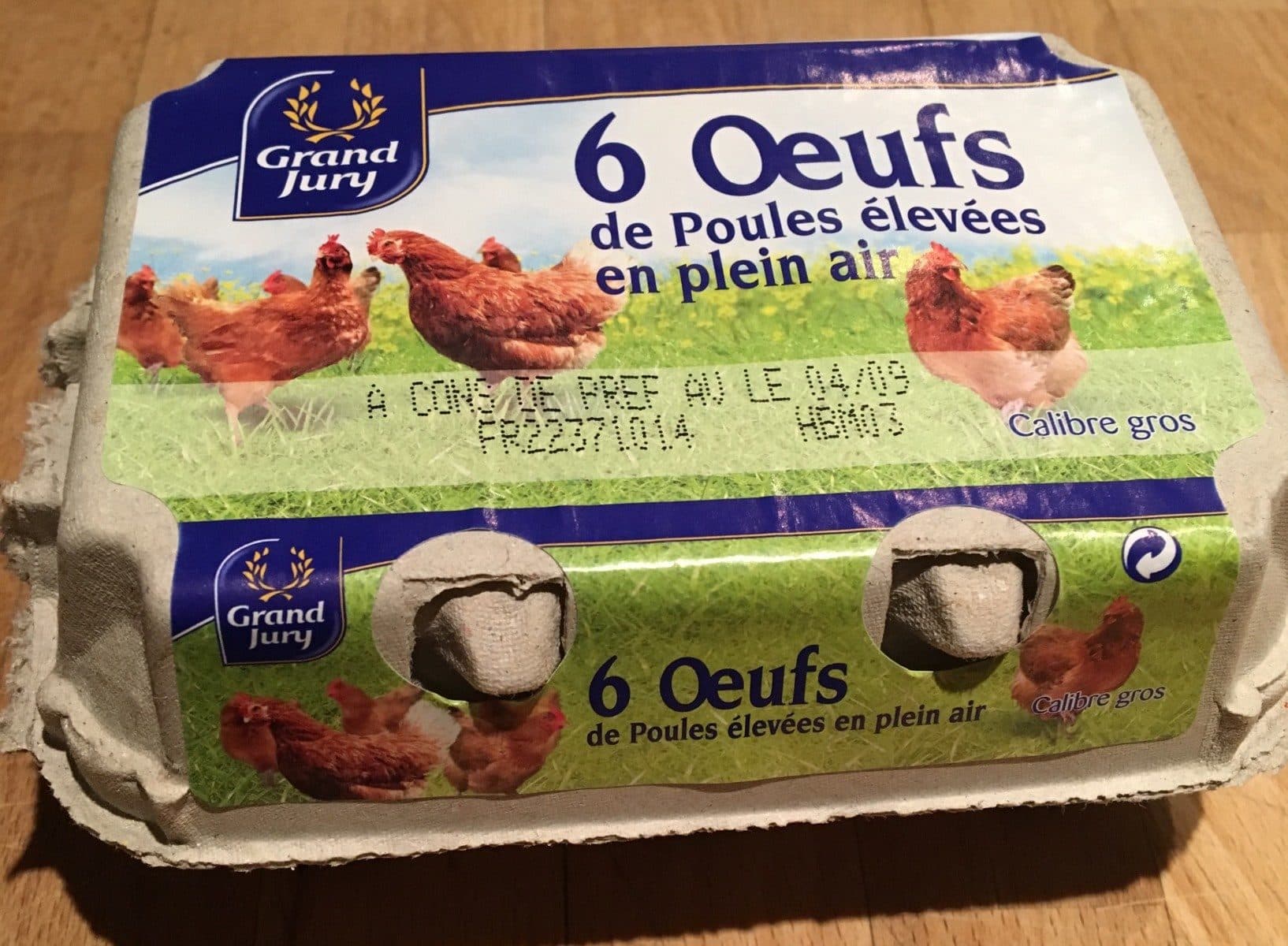 Grand Jury 6 Oeufs Plein Air Gros Grand Jury packshot