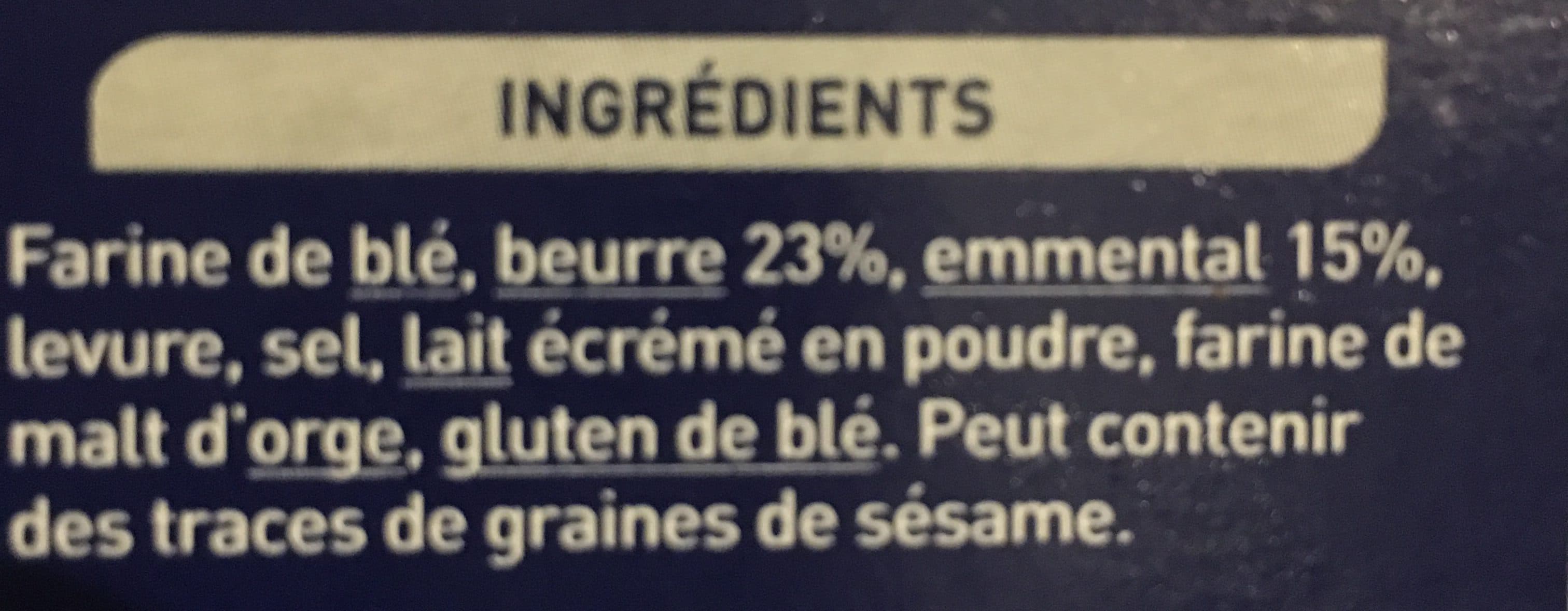Grand Jury Mini Flûtes feuilletées à l'emmental packshot