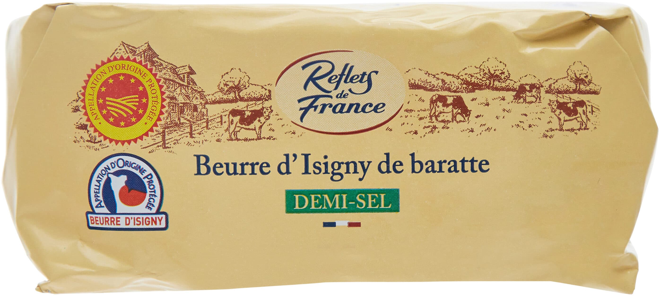 Carrefour Beurre d'Isigny de baratte packshot