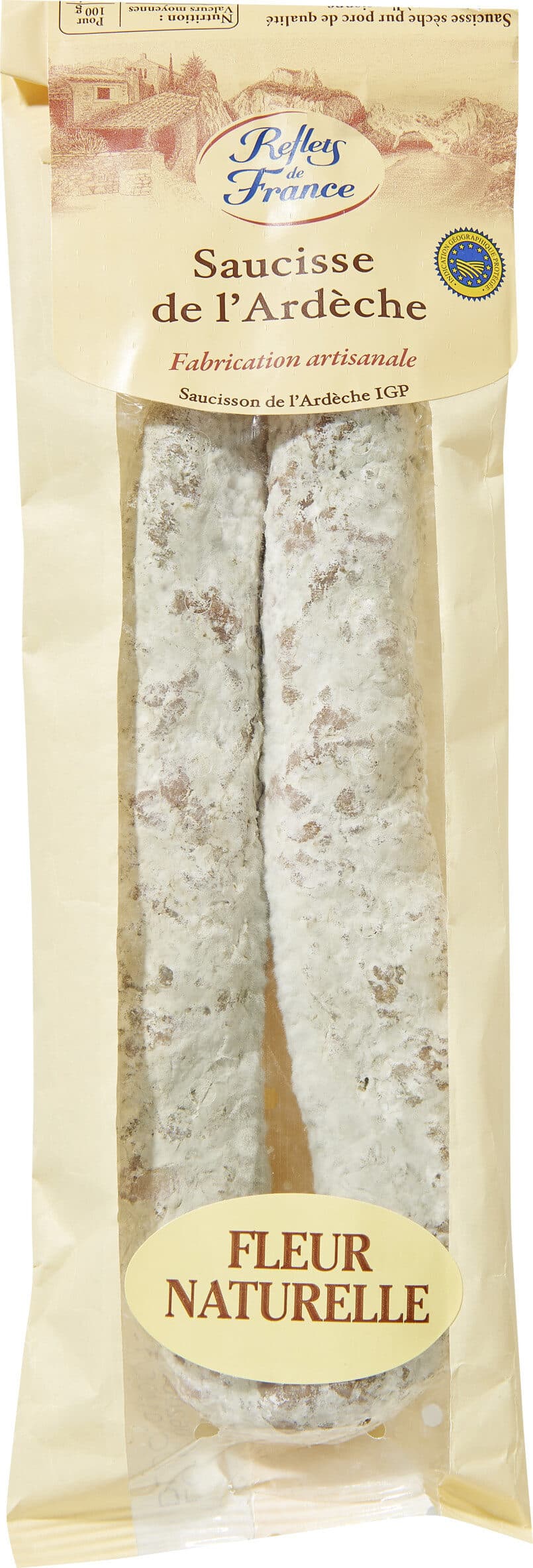 Carrefour Saucisse de l'Ardèche IGP packshot