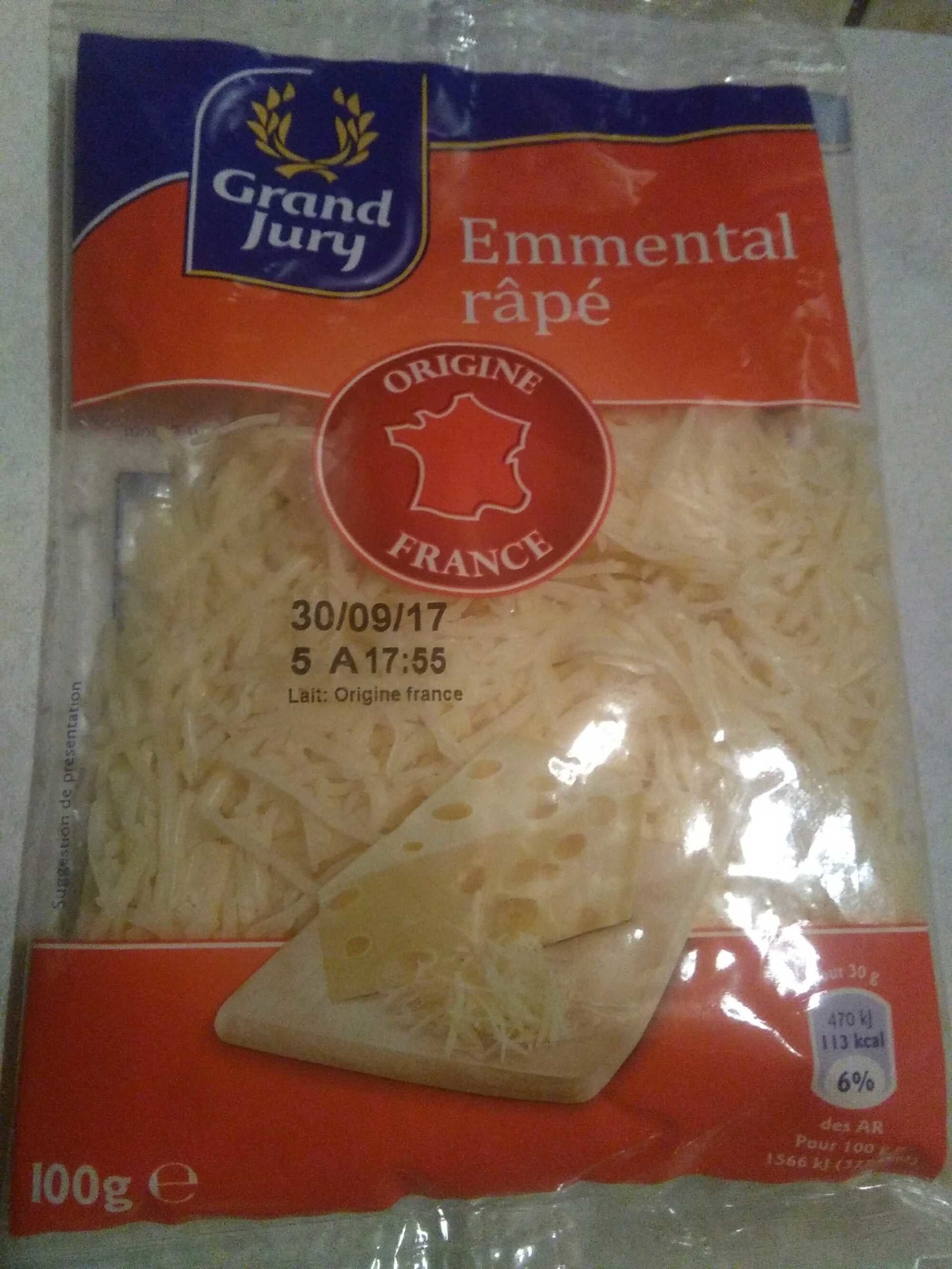 Grand Jury 100G Emmental Rape Grand Jury packshot