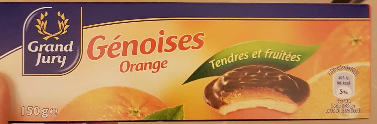 Grand Jury Génoises Orange packshot