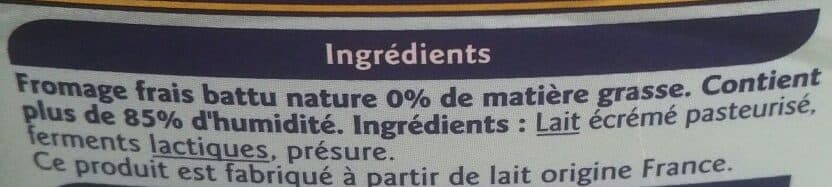 Grand Jury Fromage blanc 0% packshot