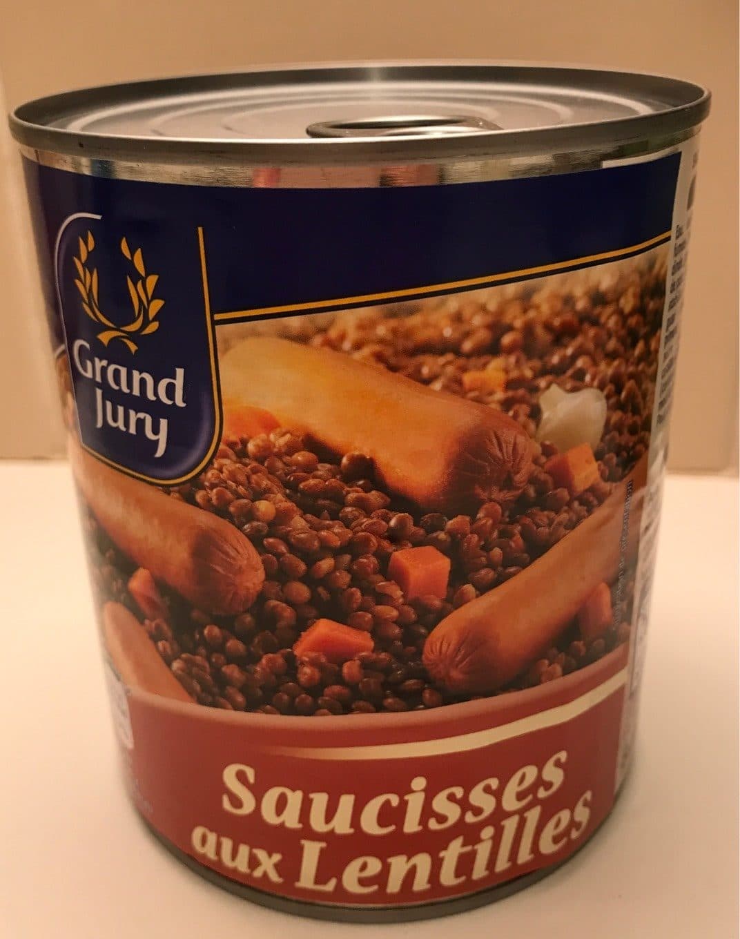 Grand Jury Saucisses aux Lentilles packshot