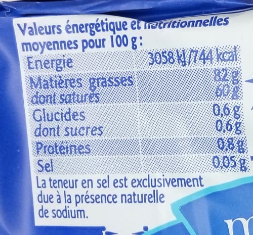 Grand Jury Beurre moulé de Bretagne Doux (82 % MG) packshot