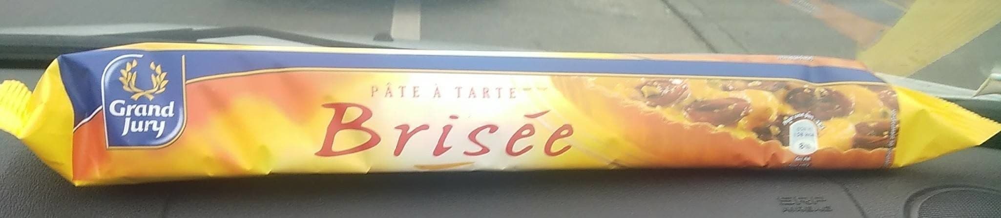 Grand Jury Pâte à tarte brisée packshot