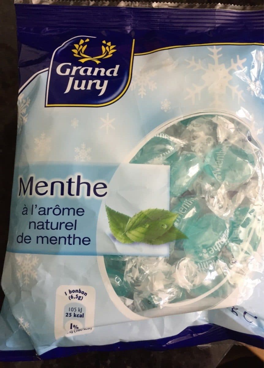 Grand Jury Menthe à l'arôme naturel de menthe packshot