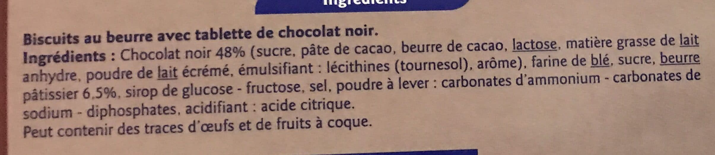 Grand Jury Petit Beurre Chocolat Noir packshot