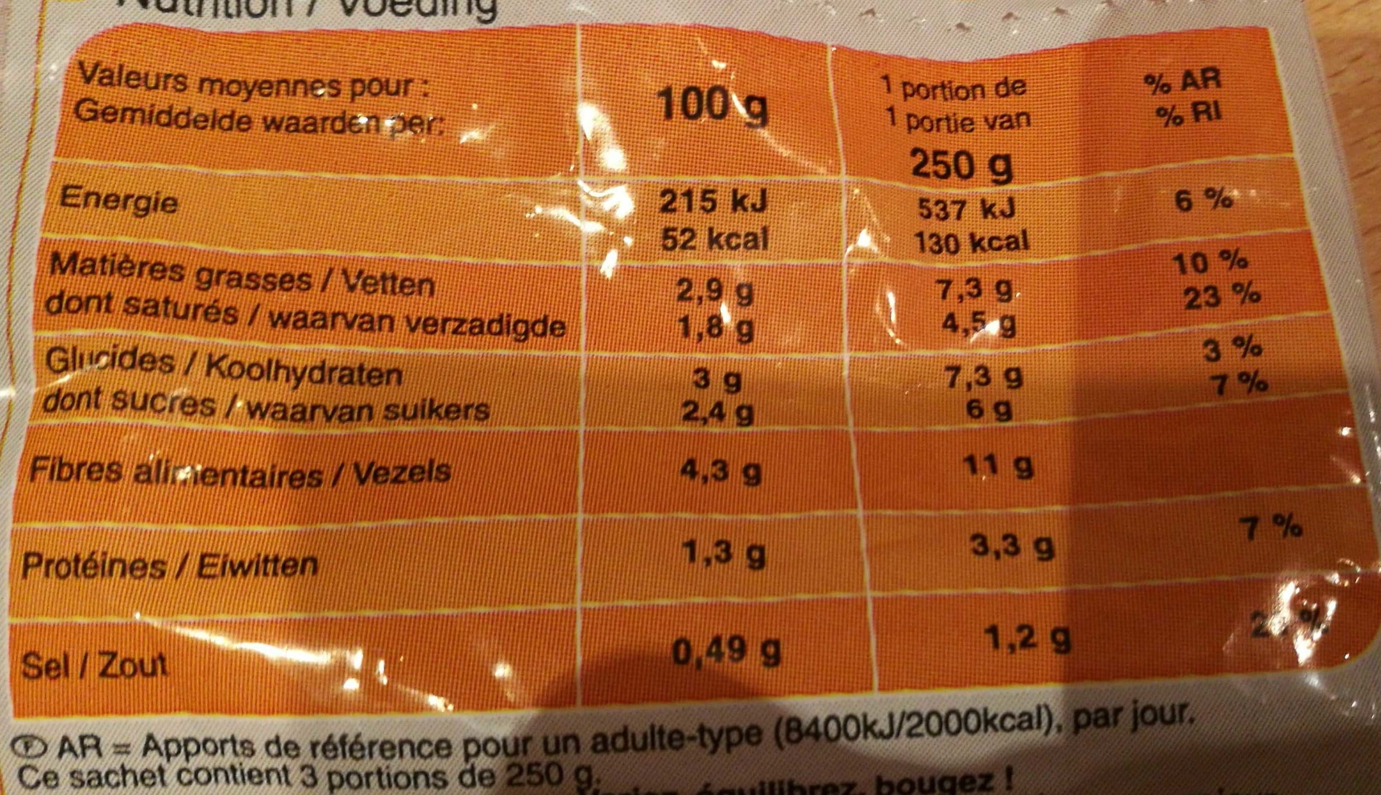 Carrefour Purée cuisinée Au céleri packshot