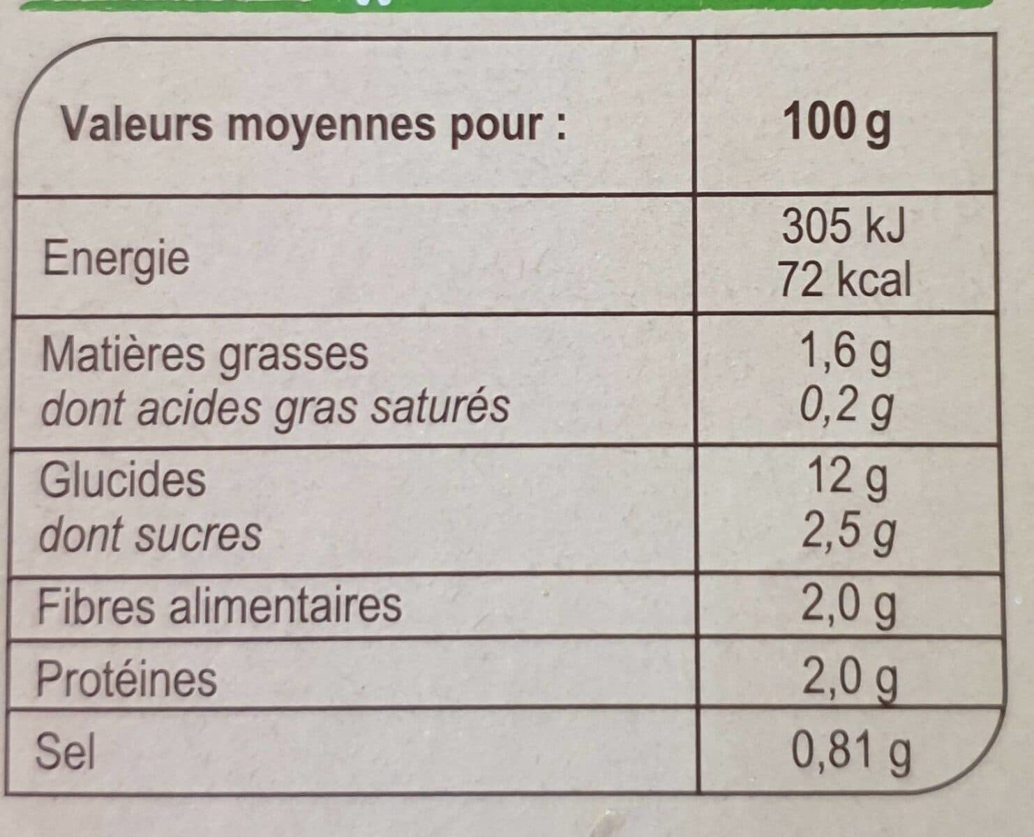 Carrefour BIO Assiette végétarienne de légumes et de quinoa packshot