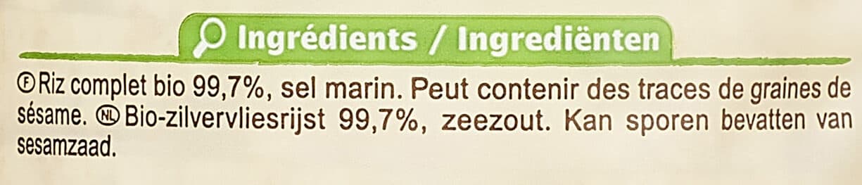 Carrefour BIO Galette de riz complet packshot