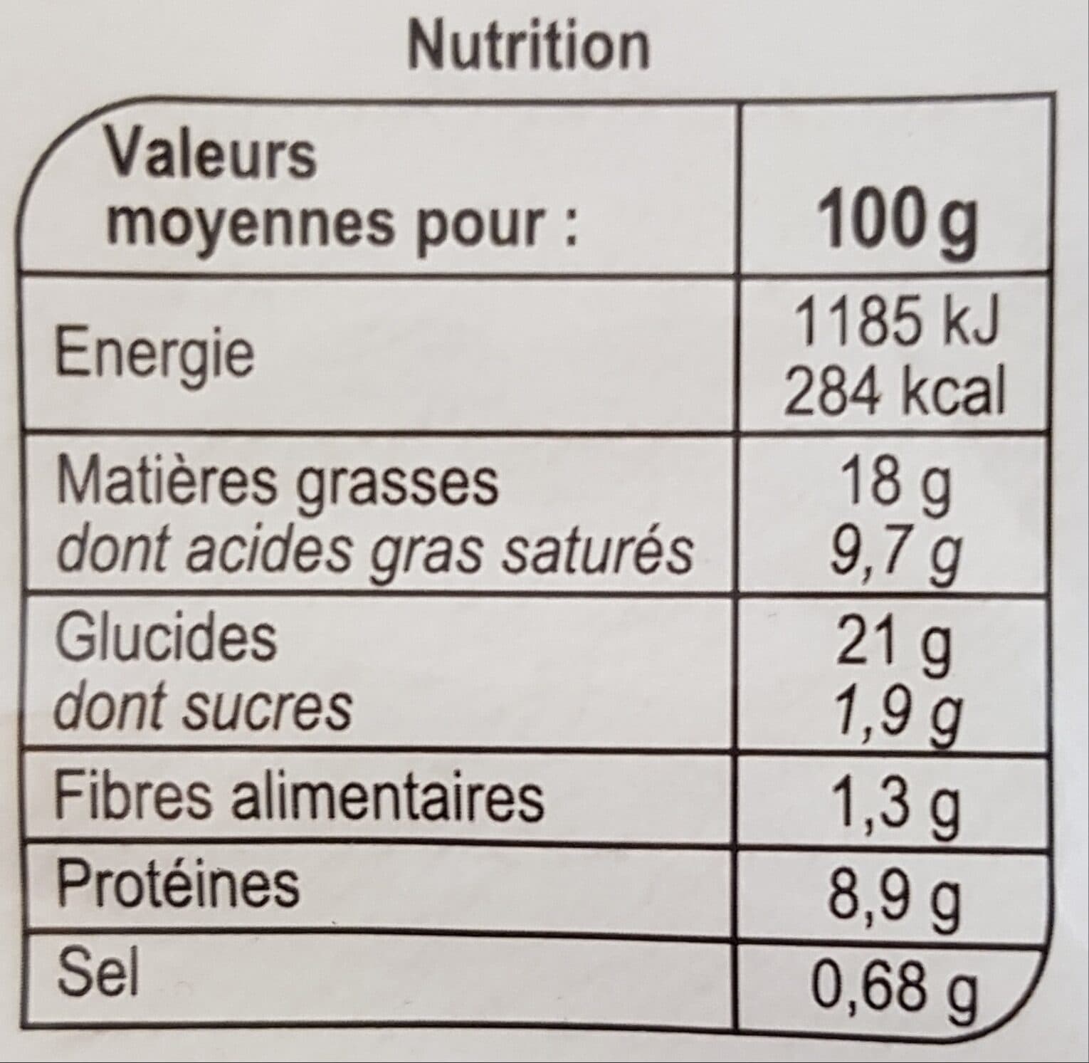 Carrefour Tarte aux Fromages packshot
