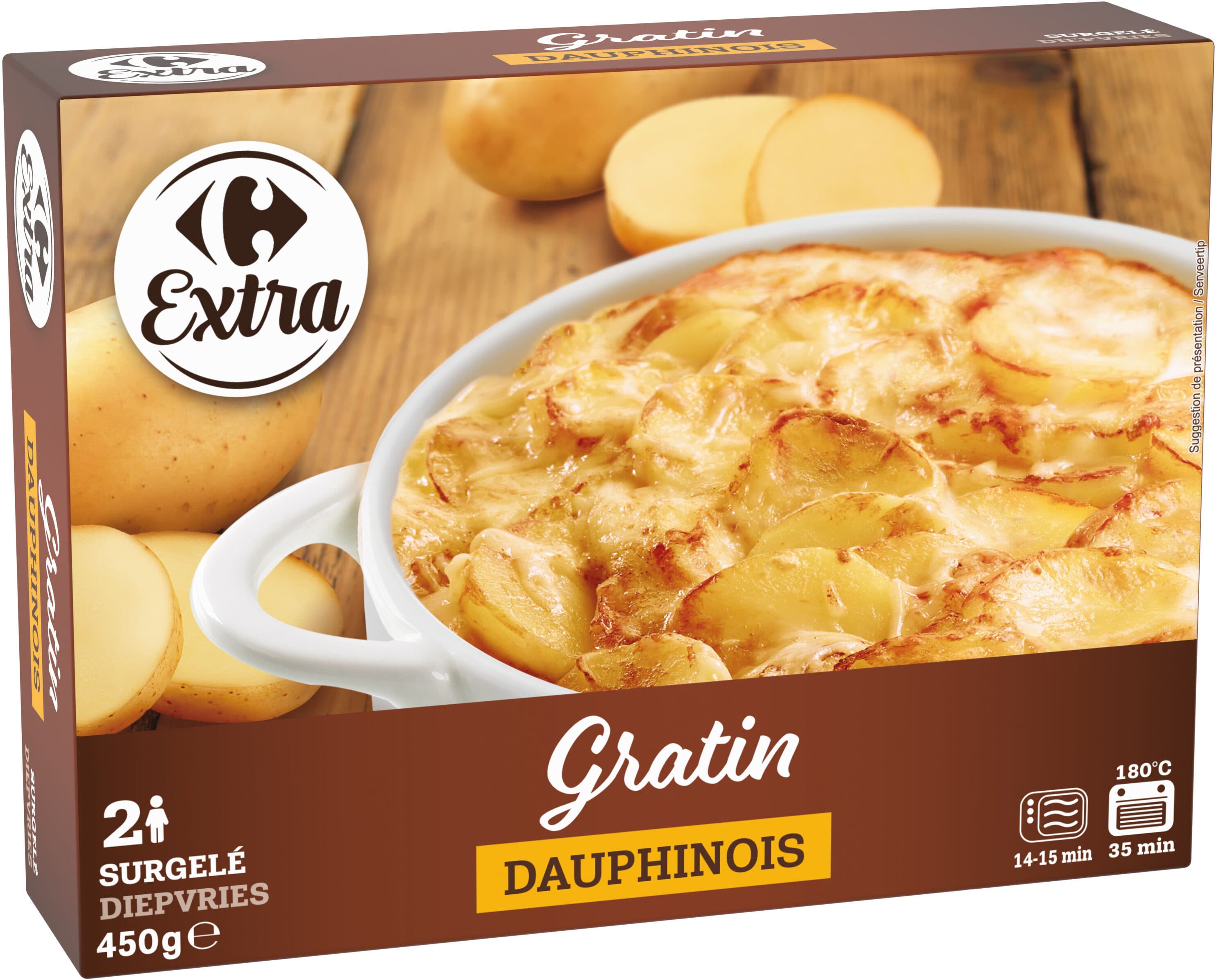 Carrefour Gratin dauphinois packshot