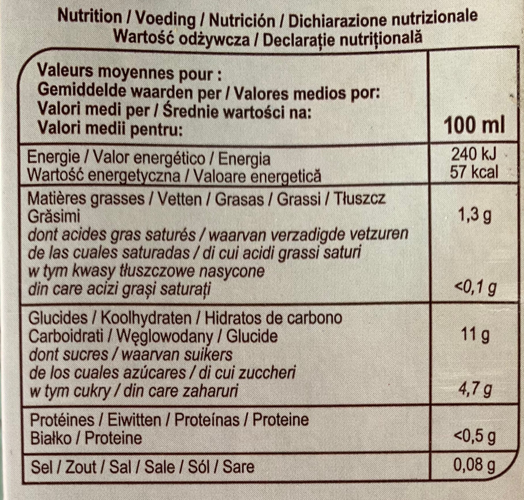 Carrefour BIO Riz Sans sucres ajoutés** packshot