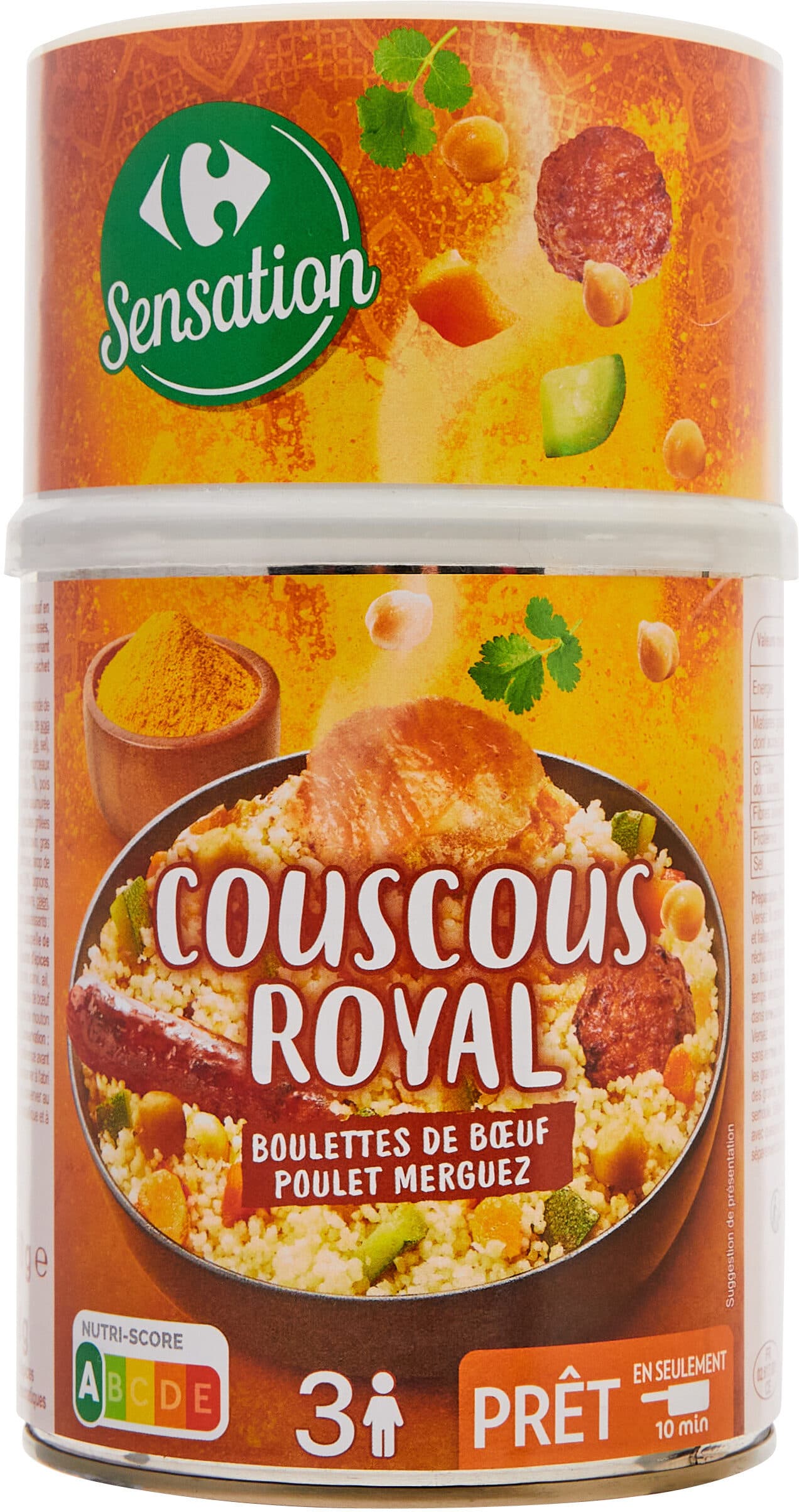 Carrefour Couscous royal packshot