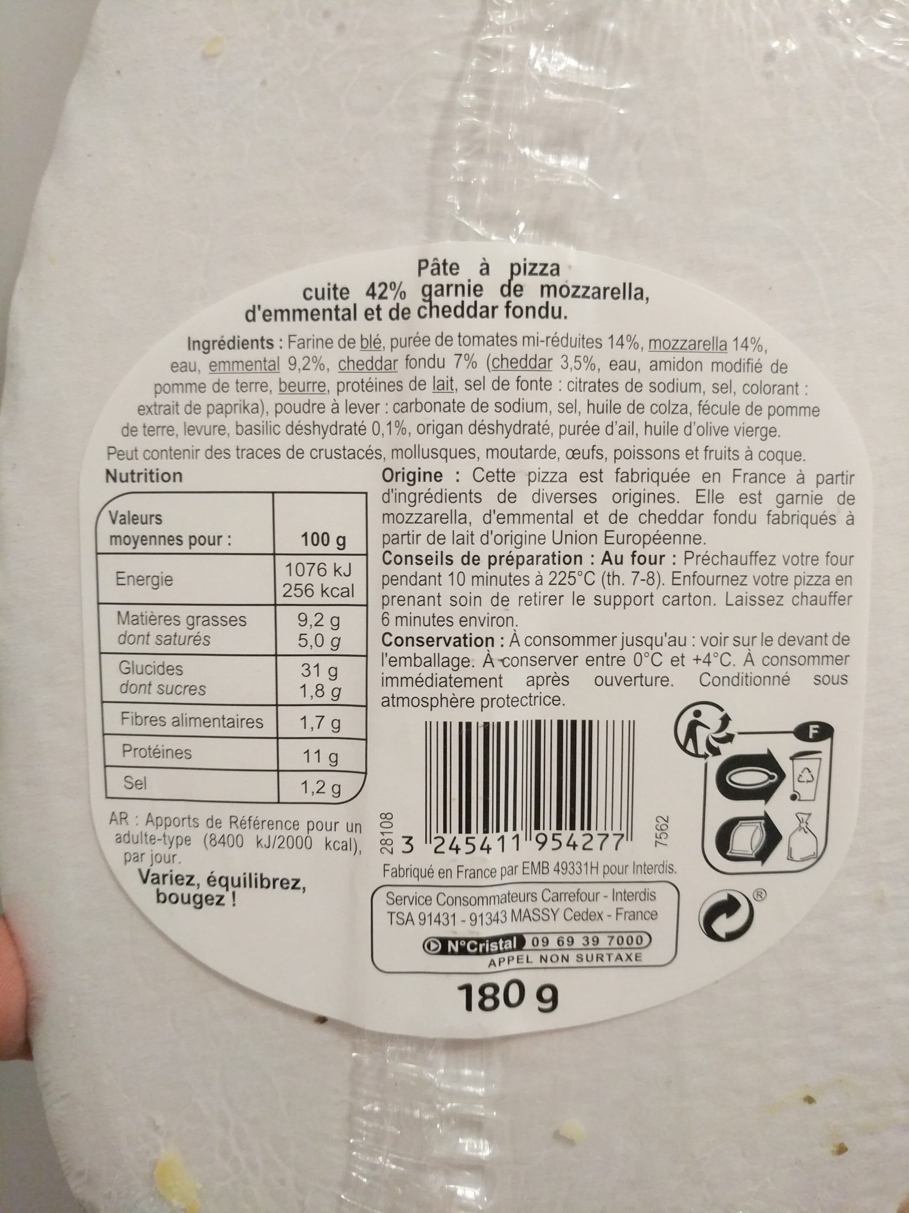 CMI (Carrefour Marchandises Internationales) 3 fromages packshot